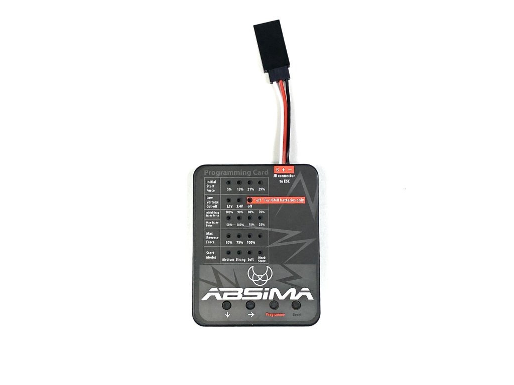 (2110061) Programovací karta Absima V2 | mz-racing.net - RC auta a RC ...