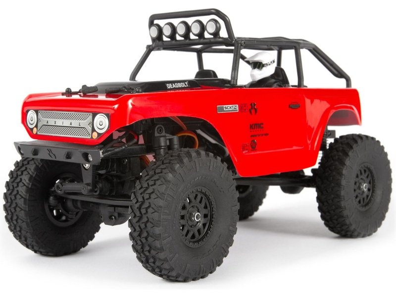 Axial SCX24 Deadbolt 1:24 4WD RTR (červený) | mz-racing.net - RC