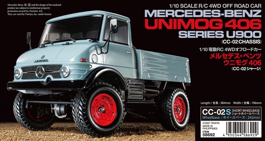 Stavebnice Tamiya CC-02 1:10 | mz-racing.net - RC auta a RC modely