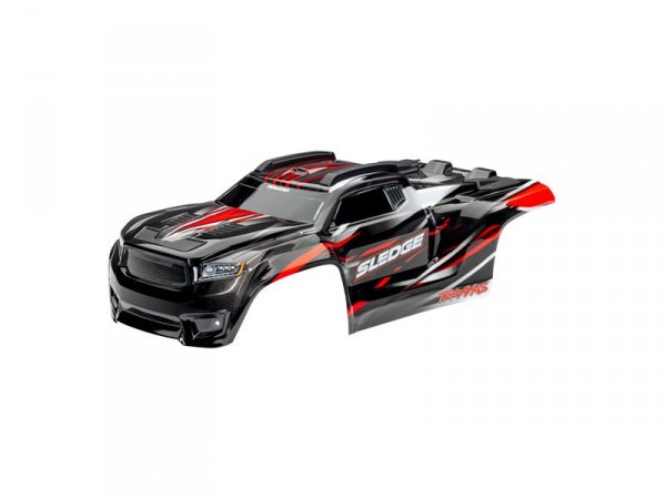 (TRA9511R) Traxxas karosérie Sledge červená