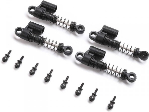 (AXI204003) Axial tlumičů kompletní SCX24 Ford Bronco (4ks)