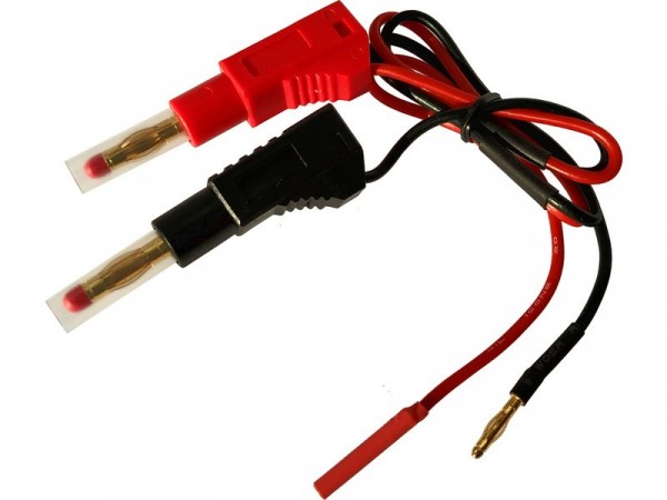 (FO-LGL-CLG2) Nabíjecí kabel s banánky - 2mm (F+)(M-)