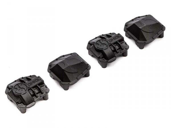 (AXI232044) Axial kryt diferenciálu AR45P AR45 černý: SCX10 III