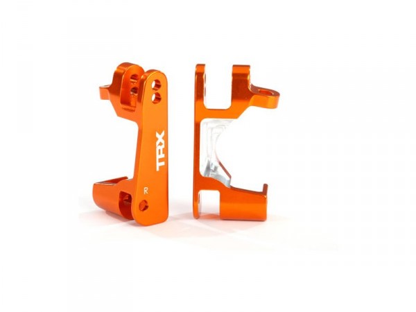 (TRA6832A) Traxxas závěs těhlice hliníkový orange (pár)