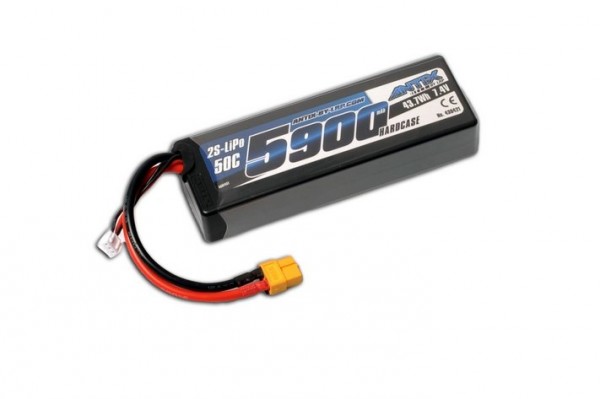 (L430421XT60) LRP Antix 5900mAh 7.4V 50C LiPo XT60