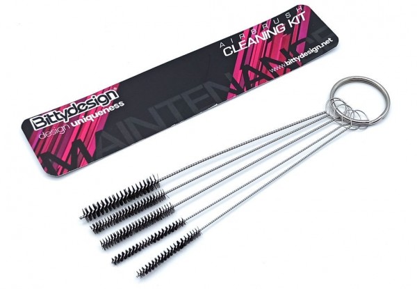 (BDTD6-1) Bittydesign Airbrush čístící kartáček (5ks)