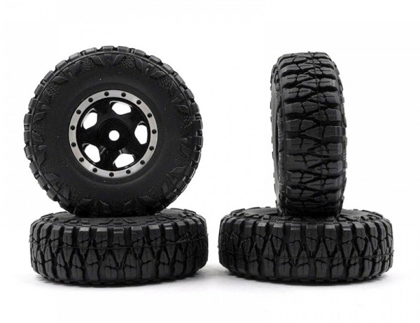 (WL-0165BK) Kola SCX24 hliníkové disky beadlock (4ks) (3)