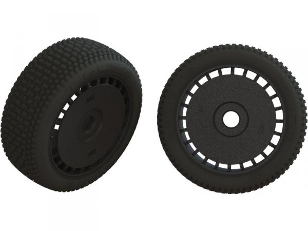 (ARA550098) Arrma kolo s pneu dBoots Exabyte černé (2ks)