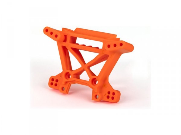 (TRA9038T) Traxxas věž předních tlumičů HD oranžová (pro TRA9080)