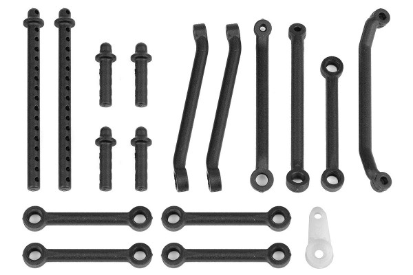 (AE21706) Enduro24 plastové spojovačky a sloupky karoserie, sada
