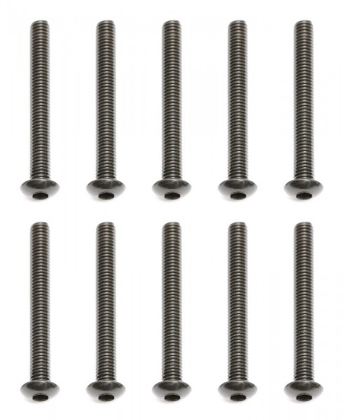 (AE89205) M3x26mm šroub s imbusouvou půlkulatou hlavou (10ks)