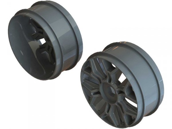 (ARA510127) Arrma disk 1:8 Buggy Gun Metal (2ks)