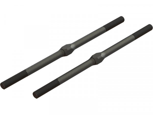 (ARA330717) Arrma spojovačka M4x95mm ocel, černá (2ks)