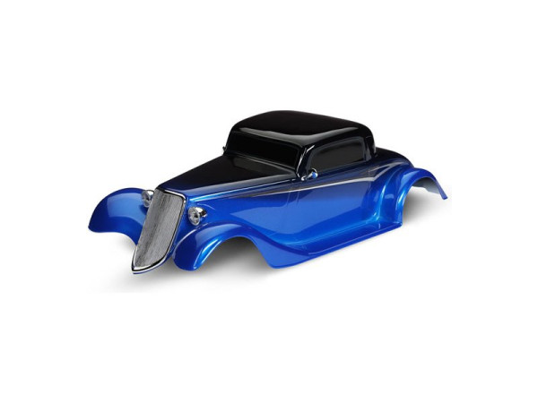 (TRA9333X) Traxxas karosérie Factory Five 33 Hot Rod Coupe modrá