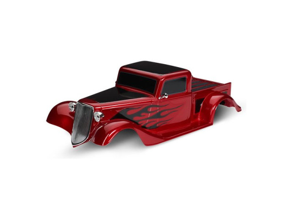 (TRA9335R) Traxxas karosérie Factory Five 35 Hot Rod Truck červená