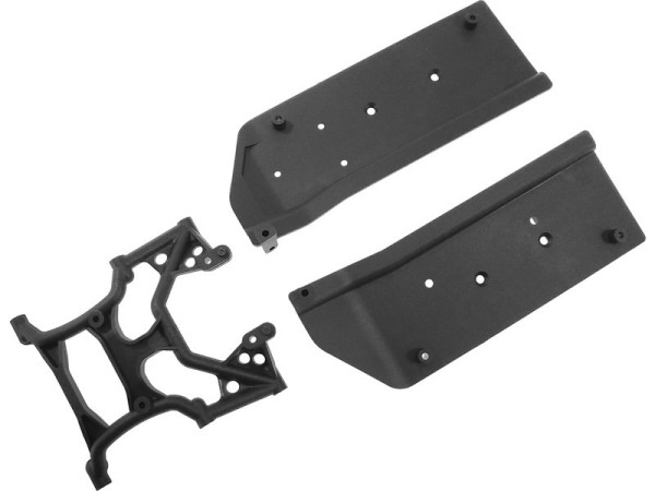 (AXI231049) Axial bočnice šasi, zadní příčka: SCX10 III BC (1)