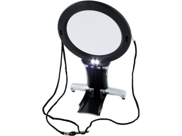 (SH-LC1850) Lightcraft stolní lupa 2x s LED osvětlením