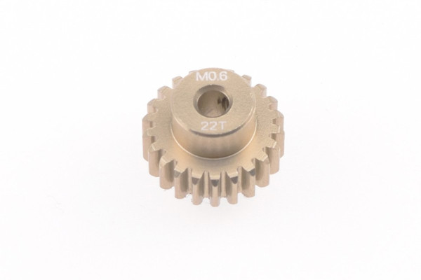 (RP-0653) Pastorek modul 0.6 22T 3.17mm (hliníkový) (1ks)