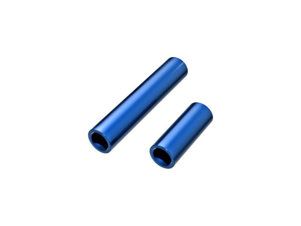 (TRA9752-BLUE) Traxxas hřídel centrální samice hliníková modře eloxovaná