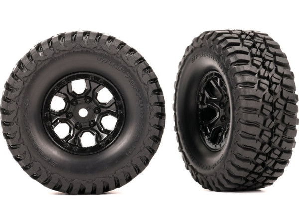(TRA9774) Traxxas kolo 1.0", disk spoke, pneu BFGoodrich Mud-Terrain T/A KM3 (2ks)