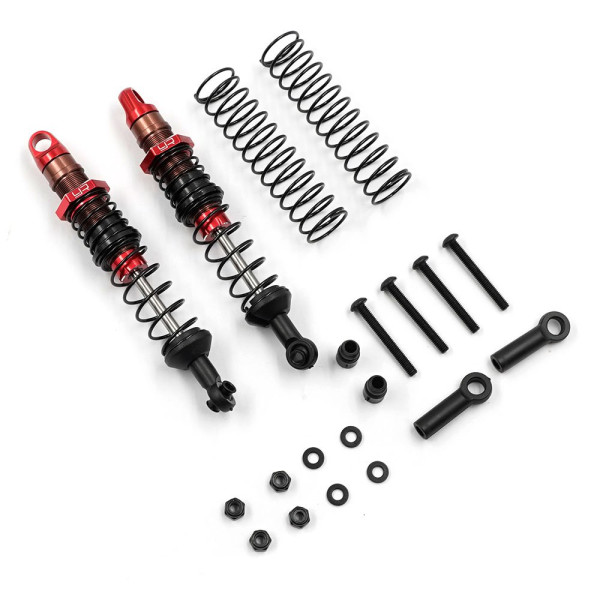 (DDC-090RD) Tlumiče Desert Cobra Dual Spring 90mm (červené) (2ks) (1)