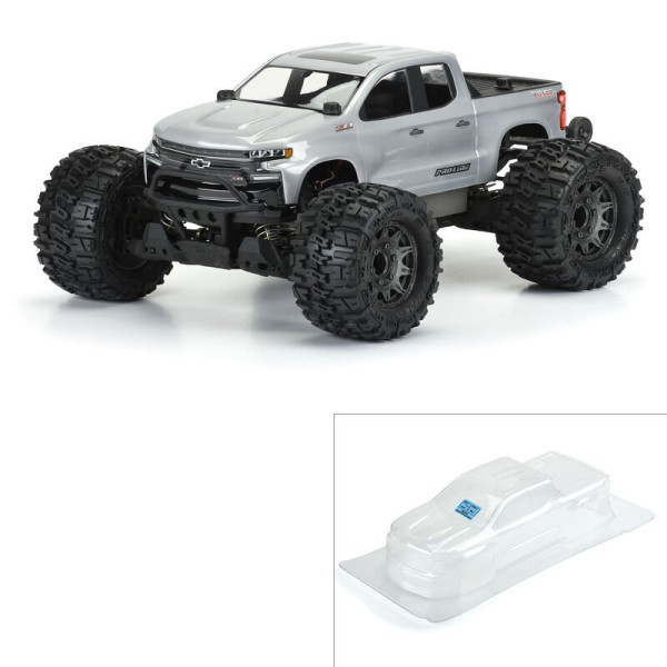 (PRO350600) Karoserie 1:10 Chevrolet Silverado Z71 2019 Trail Boss (Stampede 4x4) (3)