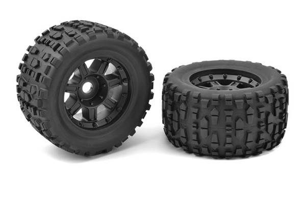 (C-00180-632) Monster Truck kola XL4S Grabber - nalepené (2ks)