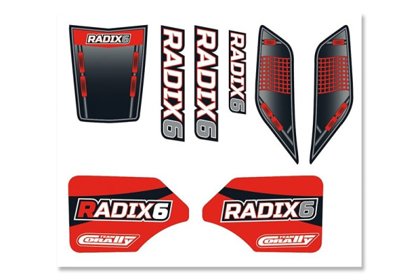 (C-00185-377-1) Nálepky RADIX 6S