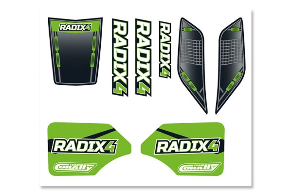 (C-00185-377-2) Nálepky RADIX 4S