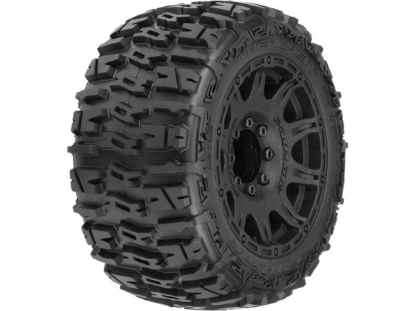 (PRO1017510) Pro-Line kolo 3.8", pneu Trencher LP, disk Raid H17 černý (2ks)
