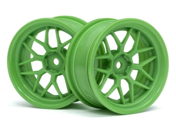 (116531) Disky TECH 7 zelené disky 26mm (+6mm Offset) (2ks)