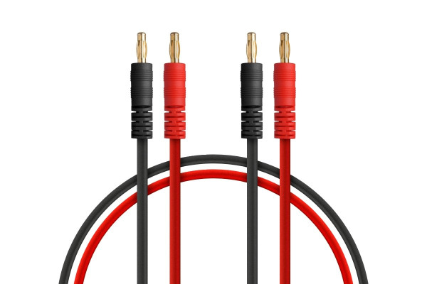 (MB-51231) Napájecí kabel 50cm se 4mm banánky