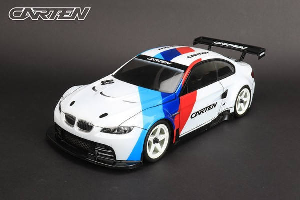 (NHA901) Carten M3 GT2 1:10 TC 190mm čirá lexanová karoserie