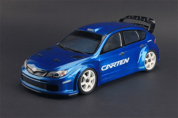 (NHA903) Carten WRX 1:10 TC 190mm čírá lexanová karoserie vč. parabol
