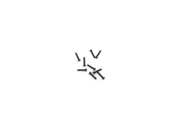 (RGT-R86063) Šroub s kulatou hlavou M3x16x2mm (8ks)