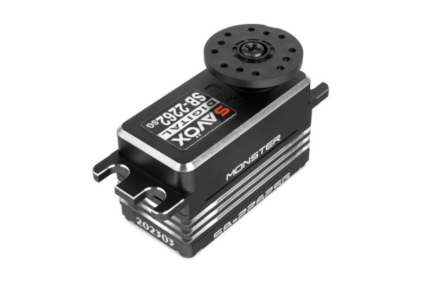 (SAVOX-SB2262SG) Servo Savox SB-2262SG Brushless HiVolt Low Profile (0.065s, 32kg/cm)