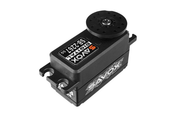 (SAVOX-SB2267SG) Servo Savox SB-2267SG Brushless HiVolt Low Profile (0.065s, 32kg/cm)