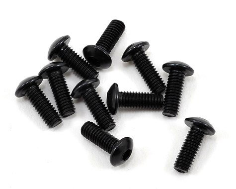 (SW106001) SWORKz ocelový imbusový šroub s čočkovitou hlavou M3x8mm (10ks)