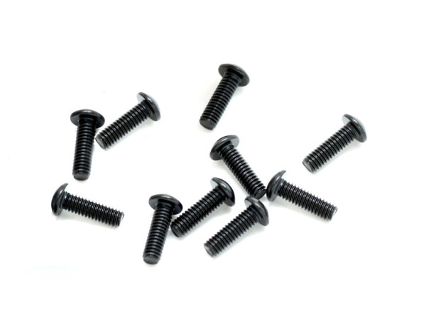 (SW106013) SWORKz ocelový imbusový šroub s čočkovitou hlavou M2.5x8mm (10ks)