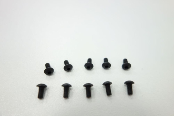 (SW106020) SWORKz ocelový imbusový šroub s čočkovitou hlavou M2.5x5mm (10ks)