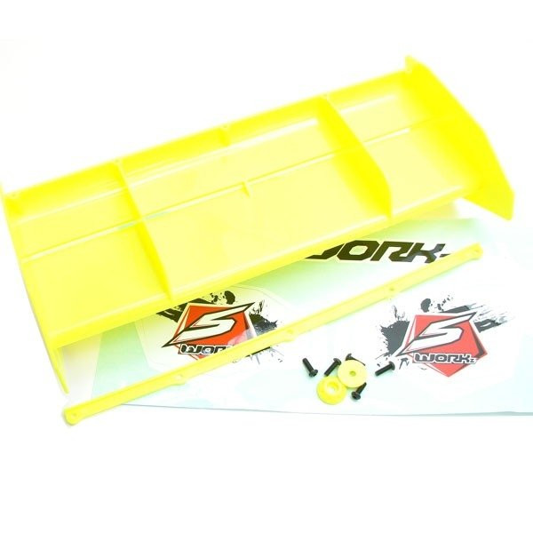 (SW228008FY) SWORKz 1:8 Off Road FORMULE RACE 2.0 zadní křídlo, žlutý (1ks)