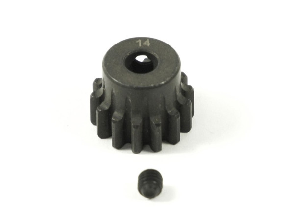 (SW330239) SWORKz ocelový motorový pastorek 14 zubů, modul M1.0, 5mm