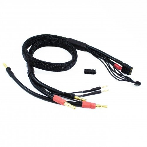 (UR46504-XT) Nabíjecí kabel 2 x 2S G4/G5 v ochranné punčoše, 600mm (XT60, 3-pin XH)
