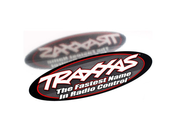 (TRA6152) Traxxas oboustranná oválná samolepka 23x8cm