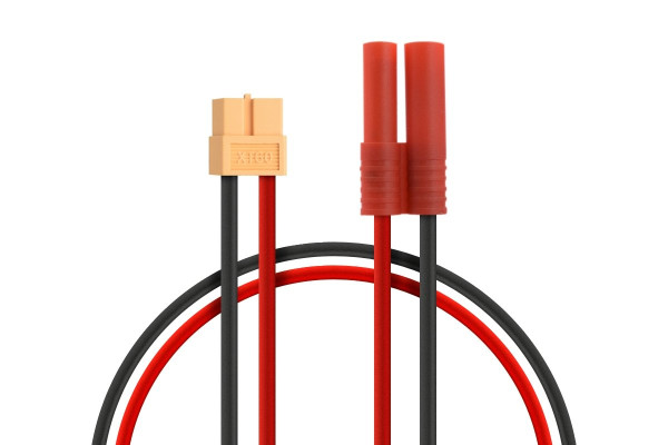 (KAV36.661) XT60 nabíjecí kabel Gold 4mm s domečkem