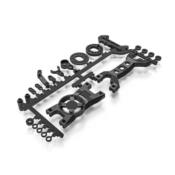 (GM60221) GS02F Inner Fender Braces & Transmission Hardware Parts Tree (1)