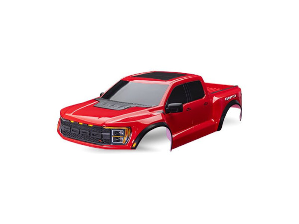(TRA10112-RED) Traxxas karosérie Ford F-150 Raptor R (červená)