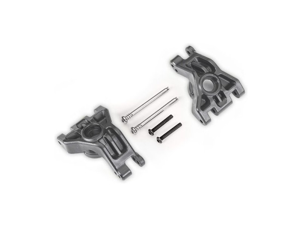 (TRA9050-GRAY) Traxxas těhlice zadní HD šedá (pro TRA9080)