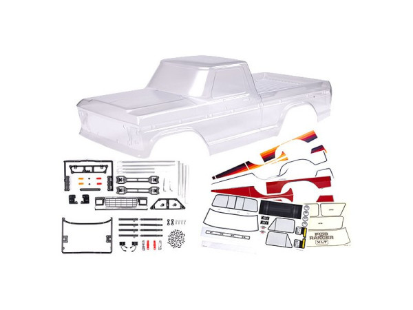 (TRA9230) Traxxas karosérie Ford F-150 1979 čirá
