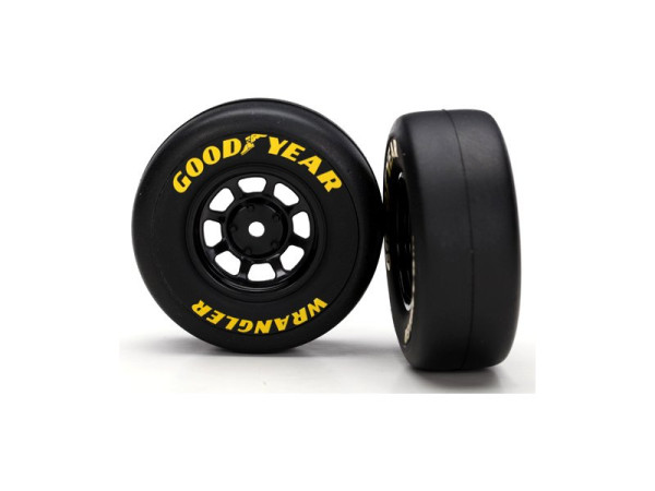 (TRA7378) Traxxas kolo 1.9", disk 8-spoke černý, pneu Goodyear Wrangler (2ks)